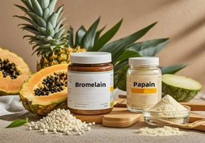 Cad É An Difríocht Idir Bromelain Agus Papain?